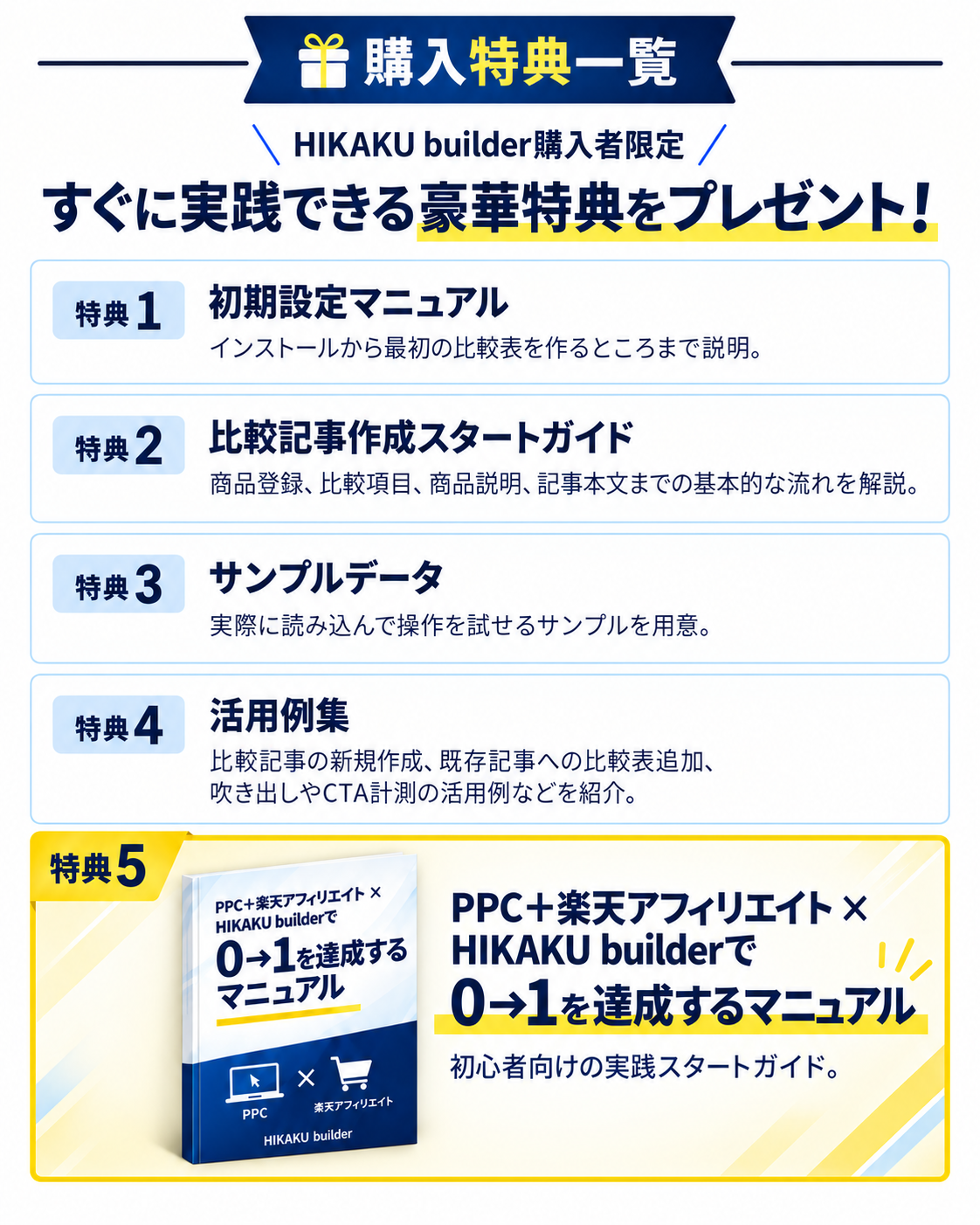 HIKAKU builder